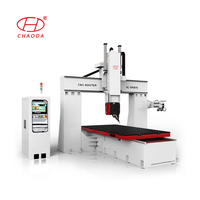 Machine de fraisage CNC 3D à 5 axes, grand axe Z, routeur CNC, modèles 3D CNC, prix