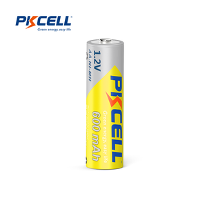 Baterai Isi Ulang Ni-MH AA600mAh 1.2V Silinder Nimh untuk Elektronik Konsumen & Mainan - Product Image 1