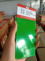 RAL6038 Peinture de revêtement en poudre époxy polyester vert brillant pour extérieur pour meubles en métal Application lisse par pulvérisation