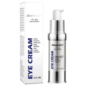 Creme de remoção de 30g para olhos, creme de empacotamento personalizada para círculo escuro, máscara de gel para os olhos