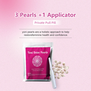 Perlas Yoni para Bienestar Herbal, Antiinflamatorias, Control de Olor, Desgarnejo Anormal, Set de Desintoxicación, 3 Perlas + 1 Aplicador, <span class=keywords><strong>Tampones</strong></span> Orgánicos - Product Image 3