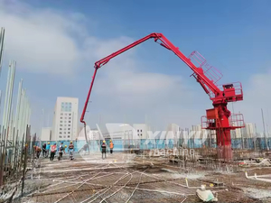 Pluma de Bombeo de Concreto Hidráulica Completa HG36 para Escalada de Pisos, Bomba de Concreto para Colocación de Concreto - Product Image 4