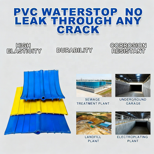 Bande d'étanchéité en PVC haute élasticité à prix d'usine, durable et imperméable pour l'ingénierie souterraine du béton - Product Image 4