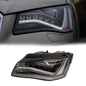 Para Audi A8 S8 LED faro Original 2011 2012 2013 <span class=keywords><strong>A8L</strong></span> matriz lámpara actualización alta calidad faro A8 <span class=keywords><strong>W12</strong></span> D4 Luz de coche - Product Image 1