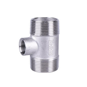 ข้อต่อท่อสแตนเลส 304 ขนาด 1.5 นิ้ว แบบที พร้อมเกลียวในและเกลียวนอก สำหรับท่อน้ำ อุปกรณ์ประปาคุณภาพสูง - Product Image 3