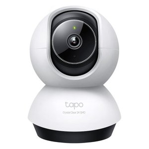 Caméra de surveillance intelligente TC72 AI blanche 2K 1440p QHD avec capteur CMOS, Wi-Fi, intérieur, grand angle 130°, 12MP - Product Image 1