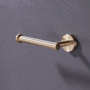KES SUS 304 In Acciaio Inox Glod <span class=keywords><strong>Rotolo</strong></span> di <span class=keywords><strong>Carta</strong></span> <span class=keywords><strong>Igienica</strong></span> Holder Montaggio A Parete Supporto Del Tessuto - Product Image 2