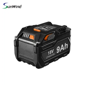 18V 9Ah Li-ion công cụ điện Pin cho AEG L1890R-X5 pin có thể sạc lại