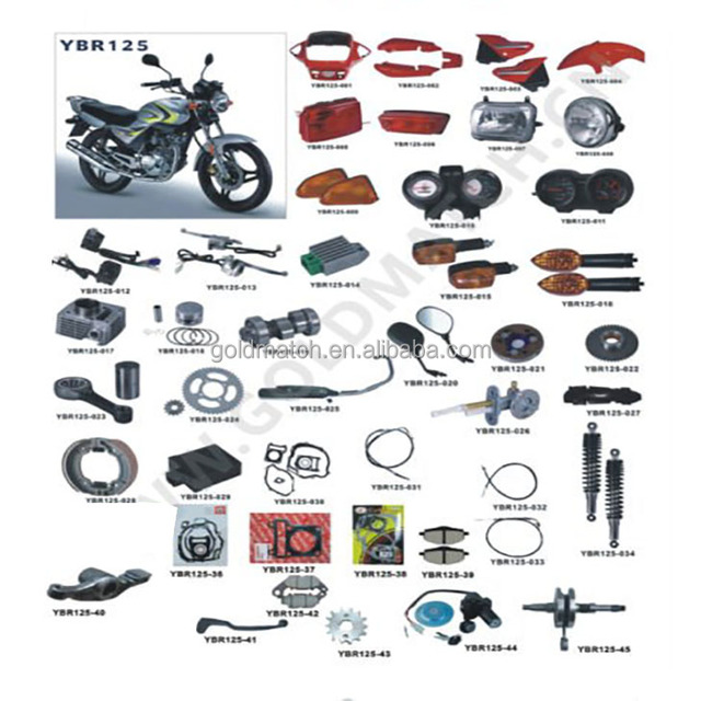 Professional of YBR125 Motorcycle Motorcycle Spare Parts and Accessories Other Motorcycle Body Systems