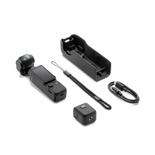 2025 Osmo Pocket 3 Vlogging 1-inch CMOS 4K 120fps Video Face/Object Tracking 2-inch Rotatable Touchscreen