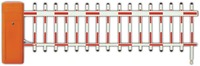 Produit à télécommande de tourniquet de porte de barrière de boom de stationnement de voiture de revêtement de poudre