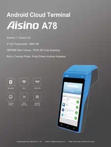 Pos Systems Cloud POS A78 Payment Machine Offline POS Machine Payment System Smart POS Terminal