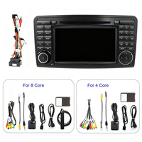Autoradio Android 7 pouces pour Mercedes-Benz Classe R, montage sur tableau de bord, écran tactile capacitif IPS 1024x600, CarPlay sans fil, Android