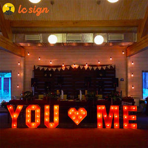 Letras LED 3D Gigantes de Acero Inoxidable para Decoración de Bodas, Hogar, Oficina y Bares, Gran Venta 2026 - Product Image 6