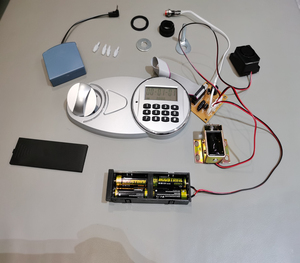 Lớn kỹ thuật số mật khẩu thay đồ nhà văn phòng an ninh điện tử tủ Vault an toàn hộp LCD màn hình hiển thị ổ khóa - Product Image 2