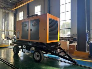 Generador Diésel de 30KW Montado <span class=keywords><strong>en</strong></span> Remolque, 40KVA Trifásico Portátil para Minería/Trabajos de Carretera/Respaldo de Energía de Emergencia - Product Image 3