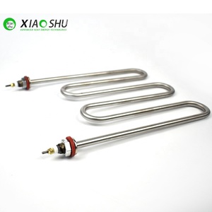 Xiaoshu 230V 2kw điện thép không gỉ nồi chiên sâu ngâm hình ống yếu tố làm nóng với chủ đề M12 - Product Image 3