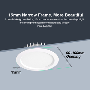 Plafonnier LED 25W Haute Luminosité 80LM/W 4000K Lumière du Jour Réglable Boîtier en Fer pour Chambre/Garage/Escalier - Product Image 3