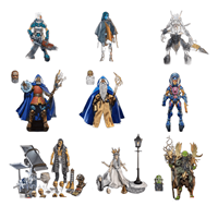 Figur Aksi Resin Kustom Terlaris dari Produsen, Figur Anime Manga, Patung Pahlawan Kartun, Figur Mainan PVC