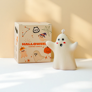 Bougies fantômes d'Halloween en vrac bon marché Bougie fantomatique Bougies parfumées de la série fantôme sans fumée - Product Image 3