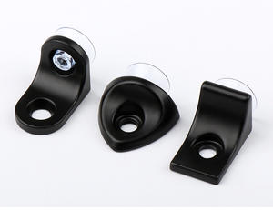 Soporte de Ventosa de Aleación de Zinc para Muebles, Soporte de Vidrio con Borde Redondeado para Partición de Gabinete, Duradero e Impermeable - Product Image 6