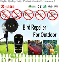 Lumière laser répulsive pour animaux pour l'extérieur IP65 étanche avec mouvement activé avec lumière laser et effraie les chats, les chiens, Foxe