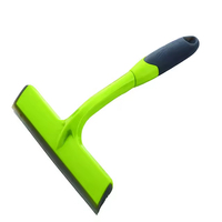 Kit de raclette de nettoyage multi-usages en silicone 2026 avec manche en plastique, écologique, pour vitres et voitures