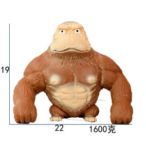 Juguete Antiestrés POWER, Golpea a tu Jefe hasta la saciedad, Sr. <span class=keywords><strong>Wang</strong></span> Gorila, Juguete de Descompresión Suave de Rebote Lento para Relajación - Product Image 2