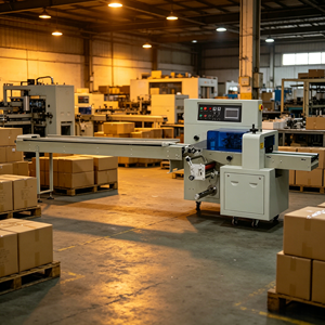 Machines d'emballage multifonctions, emballage de type oreiller, faible consommation d'énergie, réduction des coûts de production quotidiens - Product Image 4