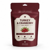 Sachet Doypack refermable anti-odeur de qualité alimentaire avec bec verseur pour aliments pour animaux de compagnie, friandises pour chiens et chats