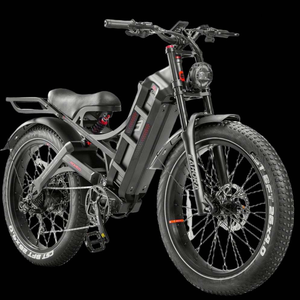 Vélo électrique tout-terrain eAhora Romeo Pro High-power Black, fatbike électrique, vélo de montagne hybride, vélo cargo, vélo tout-terrain pour adultes. - Product Image 6