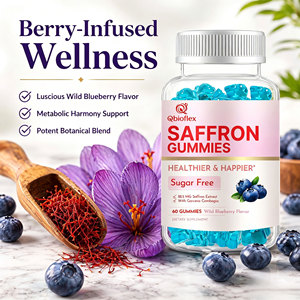 เยลลี่หญ้าฝรั่น Qbioflex โลโก้สั่งทำพิเศษ ผสมสารสกัดหญ้าฝรั่น 85 มก. รสบลูเบอร์รี่ อาหารเสริมหญ้าฝรั่นแบบเยลลี่ - Product Image 3