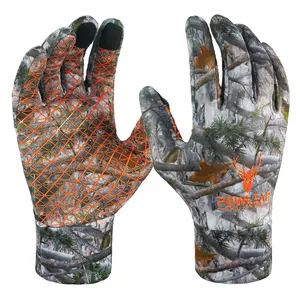 Ultra Light Winter Warm Waterproof Outdoor Hunting Gloves Men's Fleece Camo Hunting Glove
