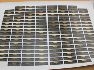 L'etichetta di imballaggio dell'adesivo del PVC fa un adesivo della bottiglia di vetro del fustut, adesivi di logo adesivi per il barattolo di vetro del miele - Product Image 5