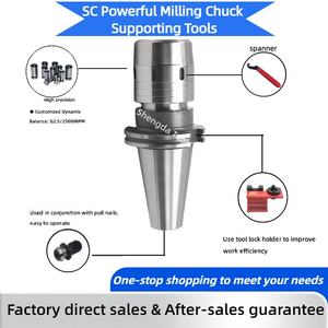 Portautensili per fresatura <span class=keywords><strong>CAT</strong></span> Power, cono ANSI CAT40, SC20, SC25, SC32, potente portautensili per fresatura - Product Image 4