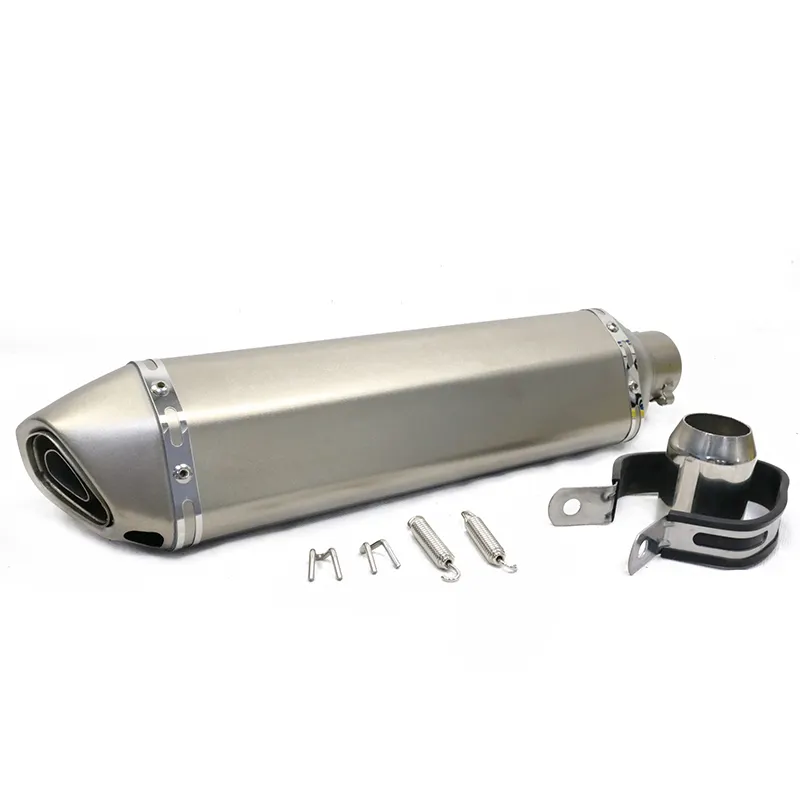 Factory Motorcycle Exhaust ak silencer Systems Stainless steel muffler for Yamaha r15 exhaust R125 MT125 R77