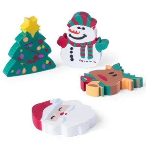 Set <b>Erasers</b> Christmas Designs personalized gadgets - Product Image 1