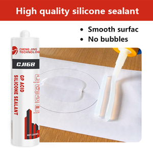 Scellant <span class=keywords><strong>silicone</strong></span> acétique monocomposant GP de haute qualité, transparent, blanc, <span class=keywords><strong>non</strong></span> <span class=keywords><strong>toxique</strong></span>, <span class=keywords><strong>pour</strong></span> la construction, le transport et l'utilisation en <span class=keywords><strong>aquarium</strong></span> - Product Image 1