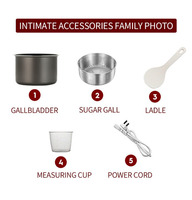 Intelligent cuisinière 2L petite taille multi fonction électrique cuiseur à riz mini cuiseur à riz