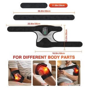 इन्फ्रारेड लाइट थेरेपी डिवाइस के पास 660nm और 850nm रिचार्जेबल घुटने टेकने वाले घुटने टेके साथ गर्म और समय - Product Image 5