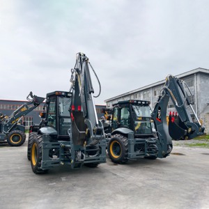 Prix d'usine Rétrocaveuse 4x4 Diesel, Machine de Construction, Tracteur Chargeur, Chargeuse sur Pneus à vendre - Product Image 6
