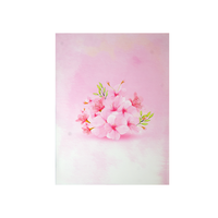 Carte de vœux 3D pop-up pour la remise des diplômes et les anniversaires, motif cerisier rose Sakura, artisanat en papier Kirigami, impression numérique personnalisée, excellente qualité