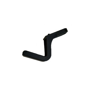 Porsche Panamera Trunk Cargo Cover <b>Bracket</b> 976867777AB Left Side <b>Black</b> Replacement Part - Product Image 1