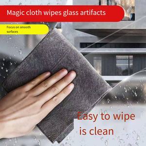 Chiffon de nettoyage en forme de filigrane <span class=keywords><strong>magique</strong></span>, serviette en verre miroir sans traces, outil de nettoyage ménager pour Windows, vente en gros - Product Image 4