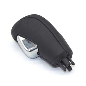 Pommeau de levier de vitesse automatique Ford en cuir noir ergonomique pour l'adaptation aux voitures Mondeo - Product Image 1