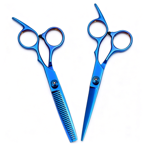 Kit de <span class=keywords><strong>ciseaux</strong></span> de coiffure de 6 pouces <span class=keywords><strong>pour</strong></span> la maison et le salon, 2 pièces, acier inoxydable, manche ergonomique, <span class=keywords><strong>ciseaux</strong></span> de barbier et <span class=keywords><strong>ciseaux</strong></span> effilés 1001 - Product Image 5