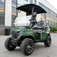 Nouveau design, voiturette de golf électrique 3 ou 4 places, véhicule utilitaire routier, moteur de golf, batterie 72V, voiture de club, voiture de tourisme, buggy de golf électrique