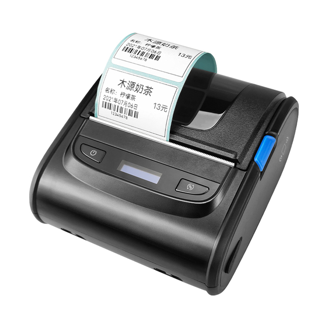 K300 2'' 3 Inch Thermal Label Printer 58 80mm Mini Printer Portable Blue Tooth FBA Shipping Price Tag Sticker Label Printer