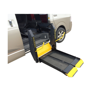 Kursi roda kendaraan Van elektrik hidrolik, <span class=keywords><strong>Lift</strong></span> Platform angkat mobil untuk orang cacat Transfer ke kendaraan - Product Image 4