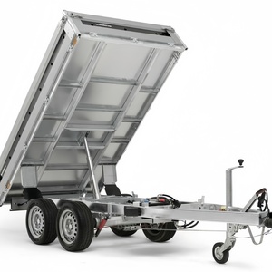 Remorque agricole basculante électrique hydraulique à double essieu en acier Q235 avec capacité <span class=keywords><strong>de</strong></span> 2000 kg pour le transport agricole et la construction - Product Image 6